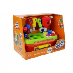 Workshop For Babies Sorter Tool Set with Sound and Light