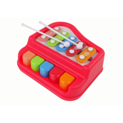 Piano Cymbals Red Instrument For Children Babies
