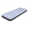 Air bed Single Comfort Plus, grey blue black, 185 x 74 x 20 cm