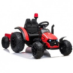 Electric Ride On Tractor HZB-200 with Trailer Red