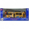 Tourist Coach Double Decker Openable Door Yellow