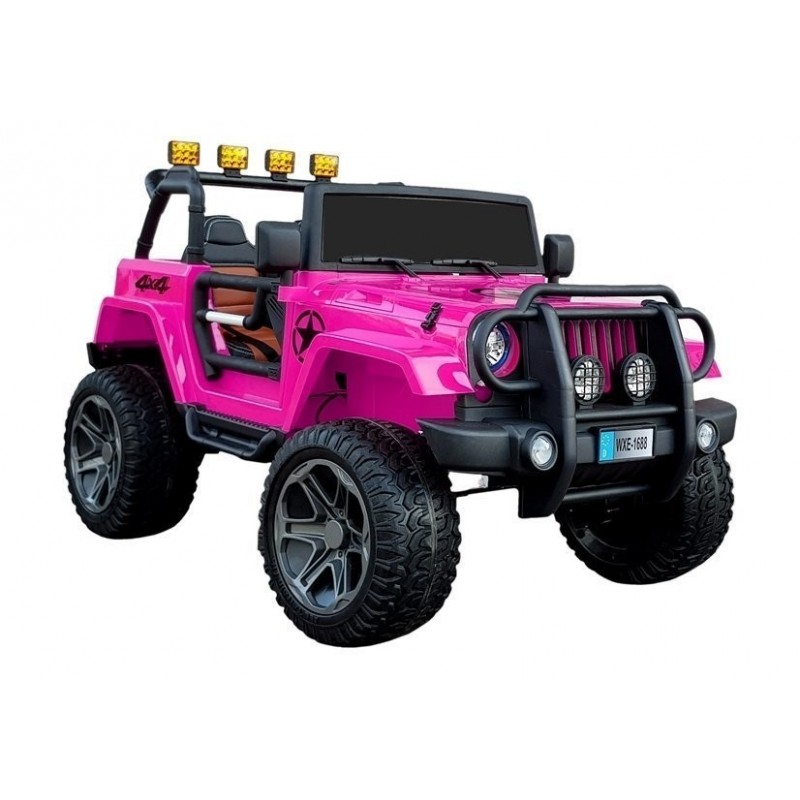 Electric Ride On Car WXE-1688 4x4 Pink