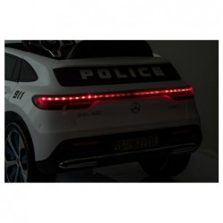 Electric Ride On Car Mercedes EQC 400 Police White