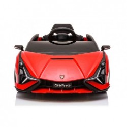 Electric Ride On Car Lamborghini Sian Red