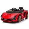 Electric Ride On Car Lamborghini Sian Red