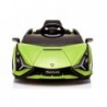 Electric Ride On Car Lamborghini Sian Green