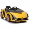 Electric Ride On Car Lamborghini Sian Yellow