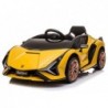 Electric Ride On Car Lamborghini Sian Yellow