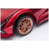 Electric Ride On Car Lamborghini Sian Red Painted