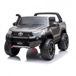 Electric Ride On Car Toyota Hilux Silver Painted