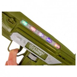 Military Set Gun Sound Lights Badge 37 cm 