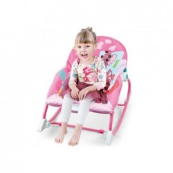 Cradle Rocker Chair 2 in 1 Feeding Chair Pink
