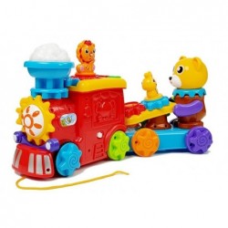 Musical Train The Vehicle Teddy Bear Gears 