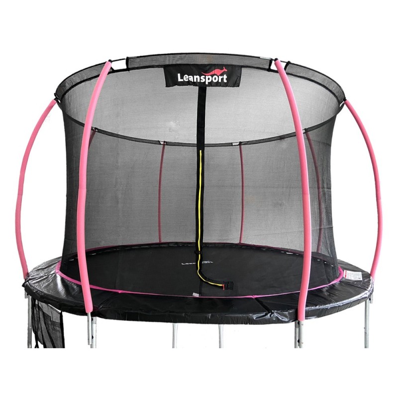 Pink trampoline 10ft sale