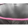 LEAN Sport Max 12ft Trampoline Black-Pink