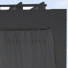 Curtain rails for gazebo MIRADOR 3m, dark grey