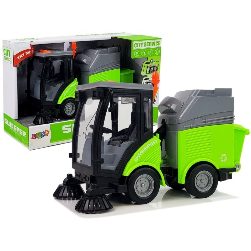 Rubbish Sweeper with Sound and Moving Parts Friction Drive 1:16