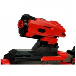 Foam Cartridge Gun 40 Piece Red/Black Target