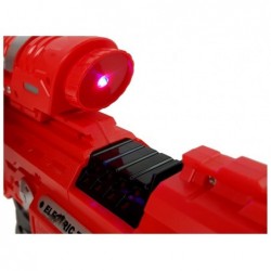 Luminescent Gun Glows in the Dark Foam Cartridges Sound Range 45 m
