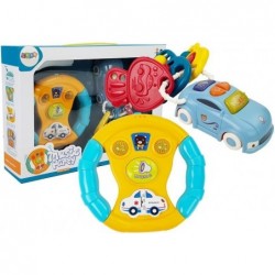 Musical Steering Wheel Baby Car with Keys