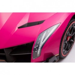 Electric Ride On Lamborghini Veneno Pink