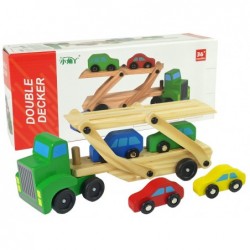 Wooden Green Truck with...