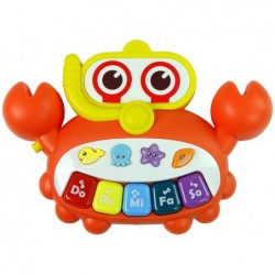 Musical Crab Pianino Animals Sea Sounds Lights