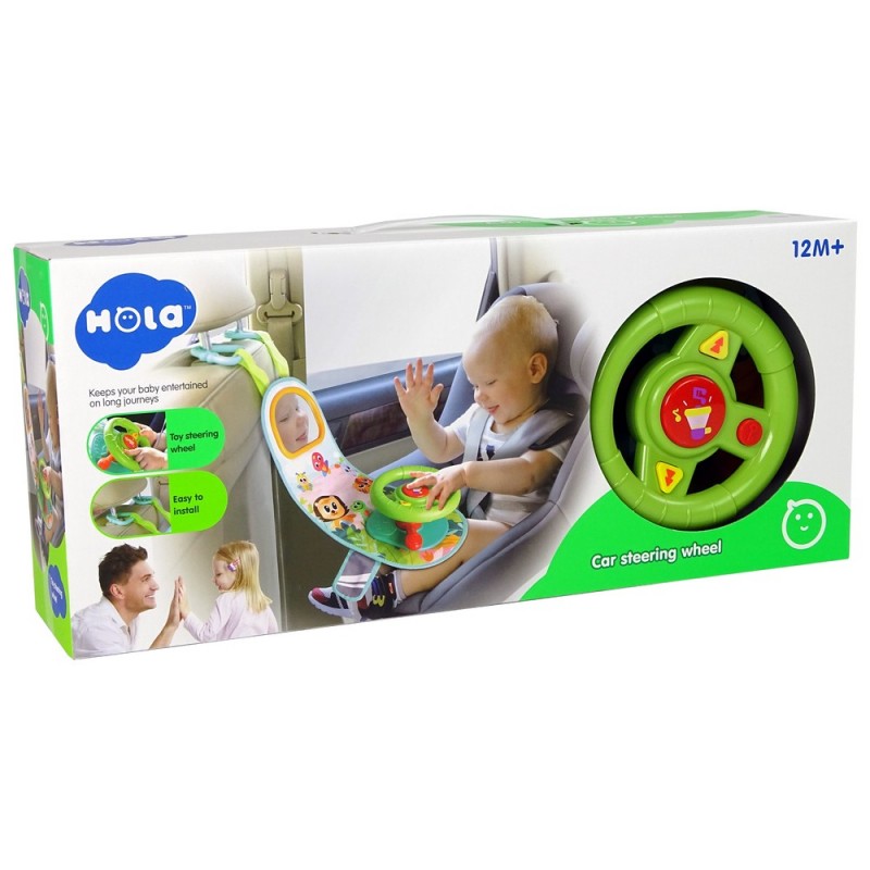 Interactive baby 2024 car mirror