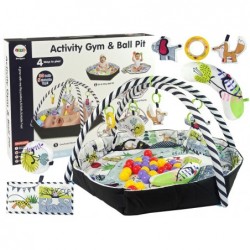 Large Educational Mat For Baby 4 in 1 Balls
