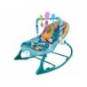 Rocking Chair 2in1 Mint Hippo Sounds Vibration