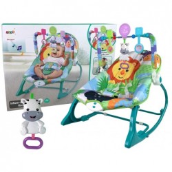 Rocking Chair 2in1 Lion Sounds Vibration