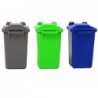 Rubbish Truck Bins Dark Green Sounds Lights