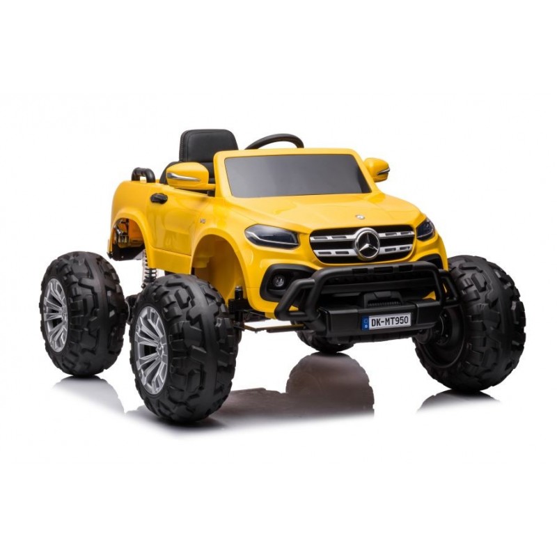 Battery Car Mercedes DK-MT950 4x4 Gold-Yellow Lacquered
