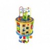 Educational Wooden Cube Sorter Maze Abacus Game Ludo Pawns