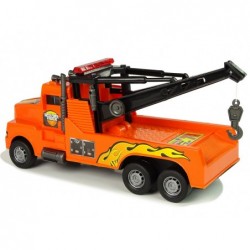 Auto Tow Truck Roadside Assistance 1:10 Rope Orange