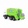 Rubbish Truck "Prestige" Green Litter Bin 73211