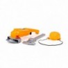 Set of Tools Grinder Mask Slide Caliper Orange 91123