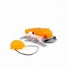 Set of Tools Grinder Mask Slide Caliper Orange 91123