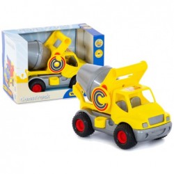 Concrete mixer truck "ConsTruck" Yellow 44853