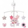 Baby Carrousel for the cot Plush Owl Pink Melody