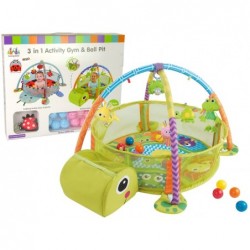 Educational Mat with Turtle Playpen Balls for Baby