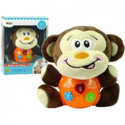 Interactive Educational Brown Monkey Sound Lullaby Melodies