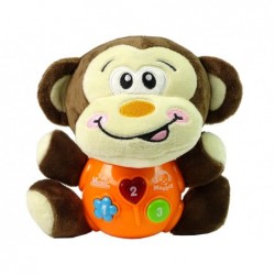 Interactive Educational Brown Monkey Sound Lullaby Melodies