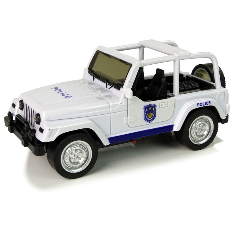 Off-Road Police Car White