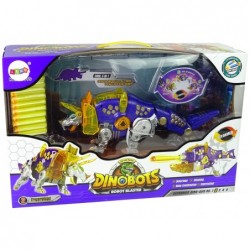 Dinobots 2 in 1 Dinosaur Shotgun Purple Triceratops Shield