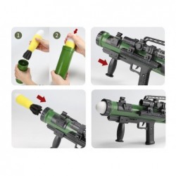 RPG Grenade Launcher Missiles Light Sound Green