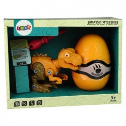 Dinosaur Tyrannosaurus Rex set with Egg DIY Screwdriver Orange