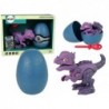 Set Dinosaur Stygimoloch with Egg DIY Screwdriver Purple