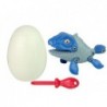 Set Dinosaur Mosasaur with Egg DIY Screwdriver Blue