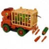 Dinosaur Truck Transporter for Disassembly Orange Accessories